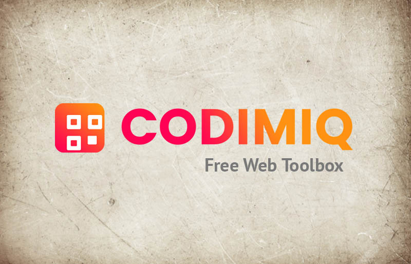 Codimiq - Free Web Toolbox