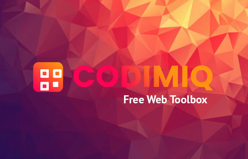 Codimiq - Free Web Toolbox